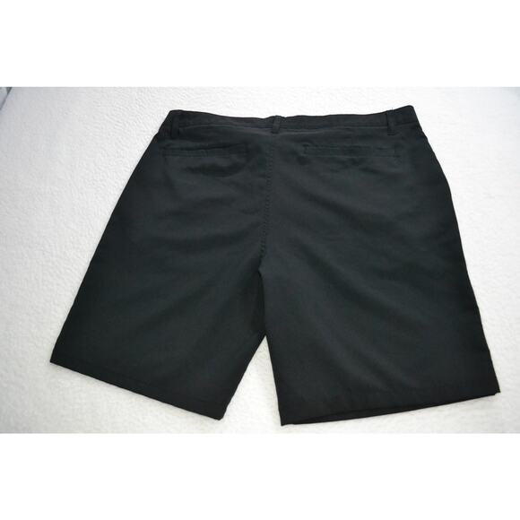 Hurley Golf Shorts Mens Size 38 Performance Wicking Polyester Blend Black - Picture 6 of 6